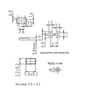 KVG晶振,XMP-7100晶振,XMP-7135-1A-16pF-20MHZ晶振