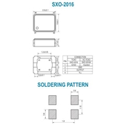 SMI晶振,SXO-2016晶振,TCXO振蕩器