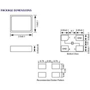 Oscilent晶振,295晶振,295-50.0M-09-30GR-TR晶振