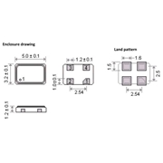 AXTAL晶振,AXE5032WT晶振,AXE5032WT-33-50-TS_Rev.1-16.000MHz晶振