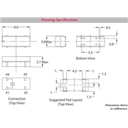 NEL晶振,NMP3晶振,NMP3-32.768-A-10μW-AA-12.5pF晶振
